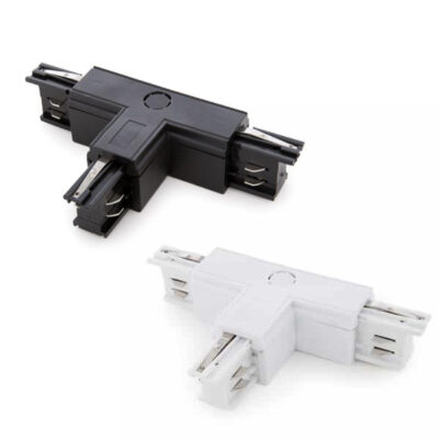 Connecteur type T pour rail triphasé Blanc - Ledme - LM3214