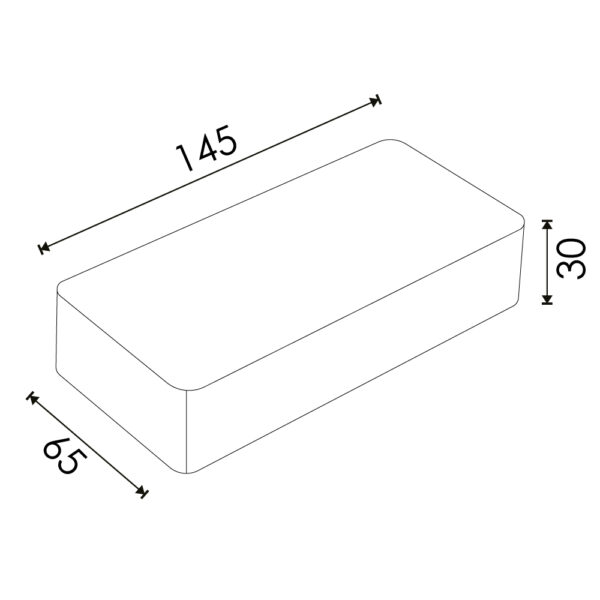 Lifud Driver Dimmable 1-10V Sortie 27-40V Dc 30W LF-GDE030YF - Ledme - LF-GDE030YF – Image 2