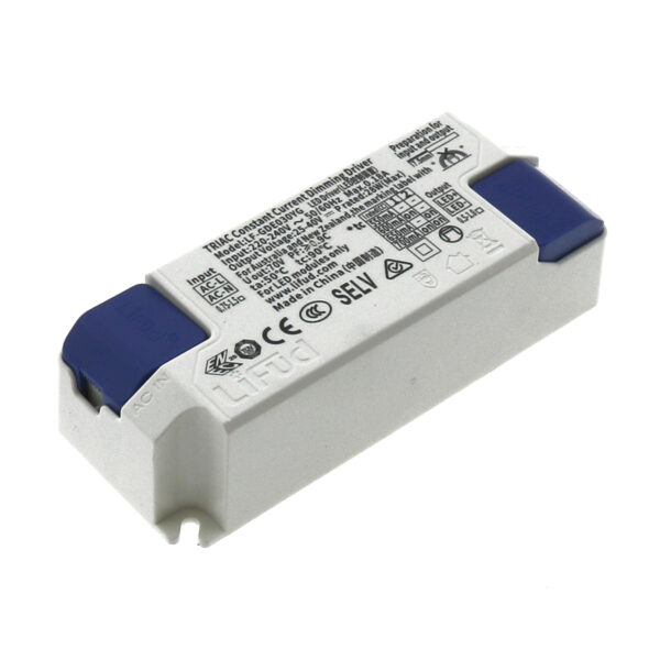 Driver Lifud Sortie Triac Réglable 25-42V DC 30W Sans Scintillement Lf-Gde030yg - Ledme - LF-GDE030YG