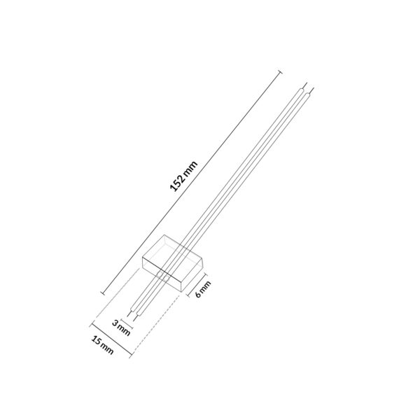 Câble Adaptateur Pour Bande Led 220Vac Ruzok - Ledme - LM0001 – Image 2