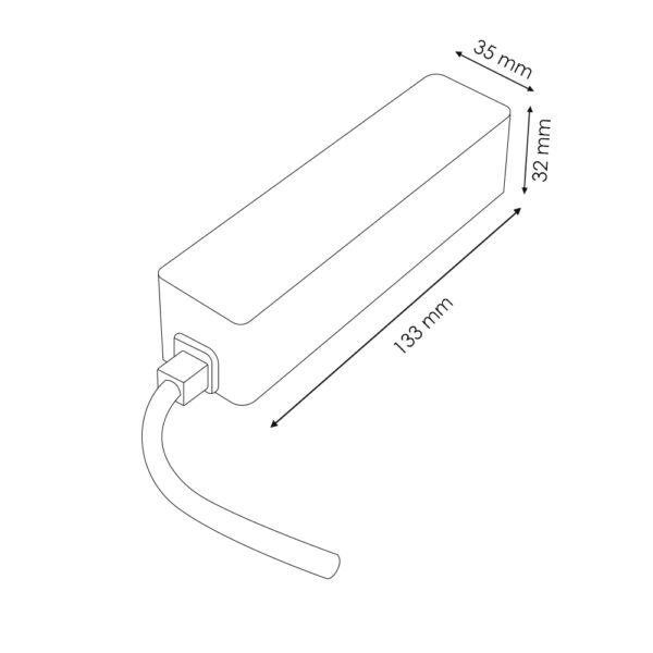 Redresseur de scintillement gratuit pour bandes LED - Ledme - LM0015 – Image 2