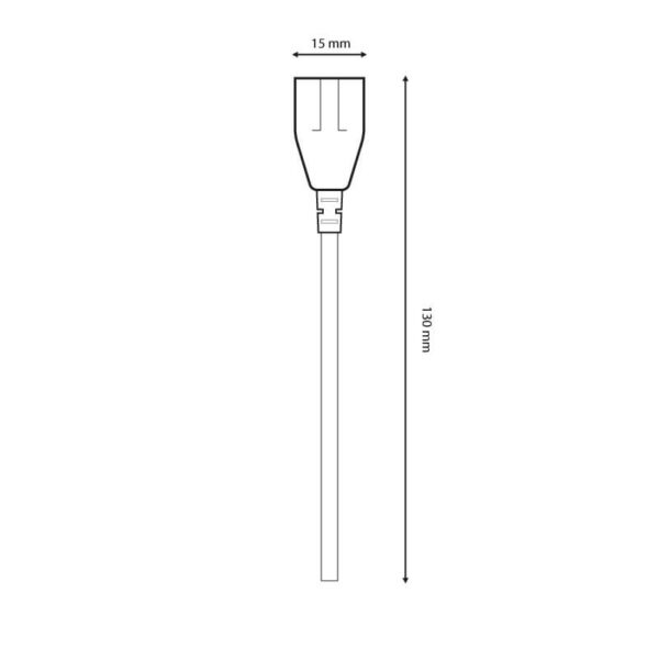 Câble pour multiprise (Paire reliant jusqu'à 12 multiprises) - Ledme - LM0019 – Image 2