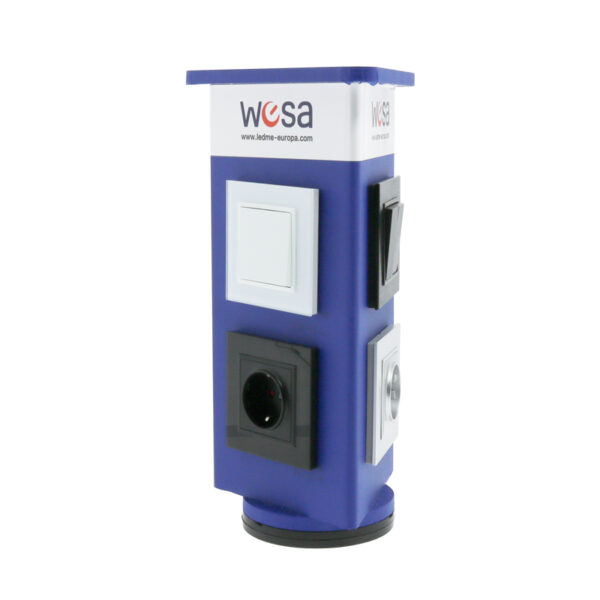 Totem 3 vues pour interrupteurs - Wesa Electric - Ledme - LM0021 – Image 2