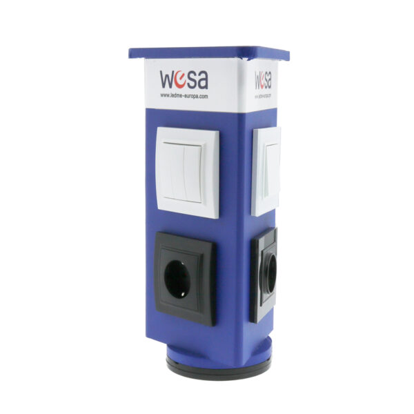 Totem 3 vues pour interrupteurs - Wesa Electric - Ledme - LM0021 – Image 3