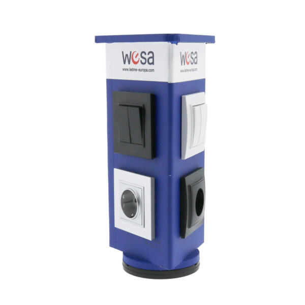 Totem 3 vues pour interrupteurs - Wesa Electric - Ledme - LM0021