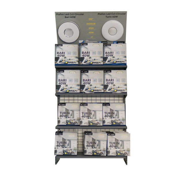 Présentoir de Plafond Led Turin et Bari - Meilleures Ventes Ledme - Ledme - LM0032