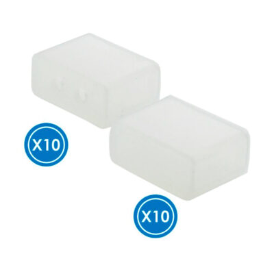 Pack début et fin de course Néon LED Flexible 12VDC Lettres - Ledme - LM0042