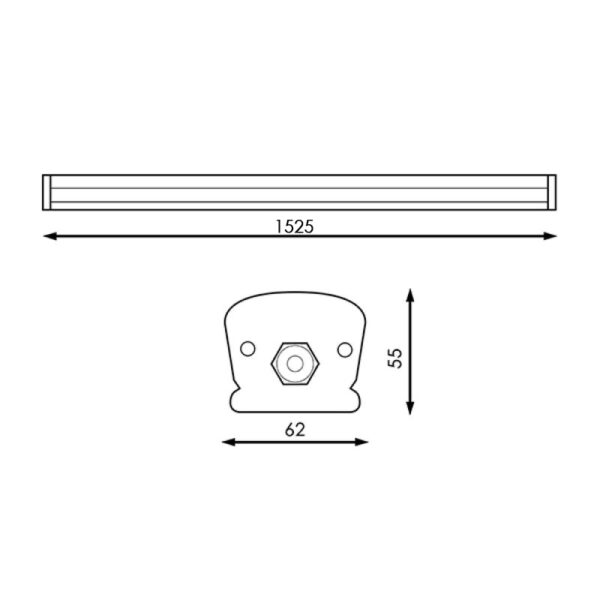 Bande LED Garaz SlimLine 60W IP65 6000K - Ledme - LM1079 – Image 2