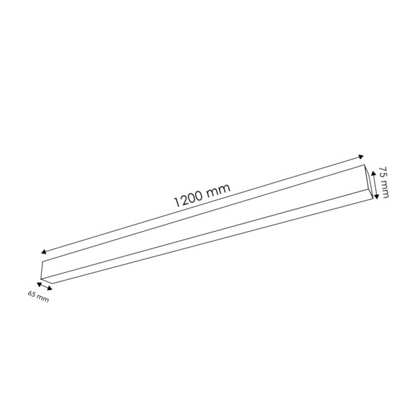 Barre Linéaire Coffre 40W (Ugr 19) Cct CCT - Ledme - LM1187 – Image 2