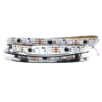 Bande LED Numérique 12V DC SMD5050 Ritt IP20 60 Led/m - 5 Mètres RGBIC - Ledme - LM2018