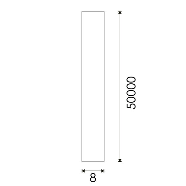 Ruban adhésif double face 3M 8mm - 50 mètres - Ledme - LM2071 – Image 2