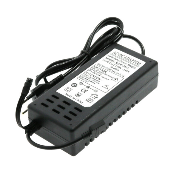 Adaptateur secteur pour bandes LED RGB 60W 24VDC - Ledme - LM2190 – Image 5
