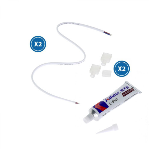 Câble Adaptateur Pour Bande Led 220Vac Ruzok / Brescia - Ledme - LM2359