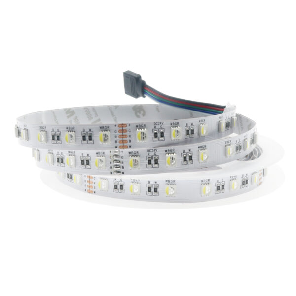 Tira Led 24V Dc Smd5050 Videny Ip65 Rgb+C(6000k) 60 Led/m - 5 Métros RGB+C - Ledme - LM2452