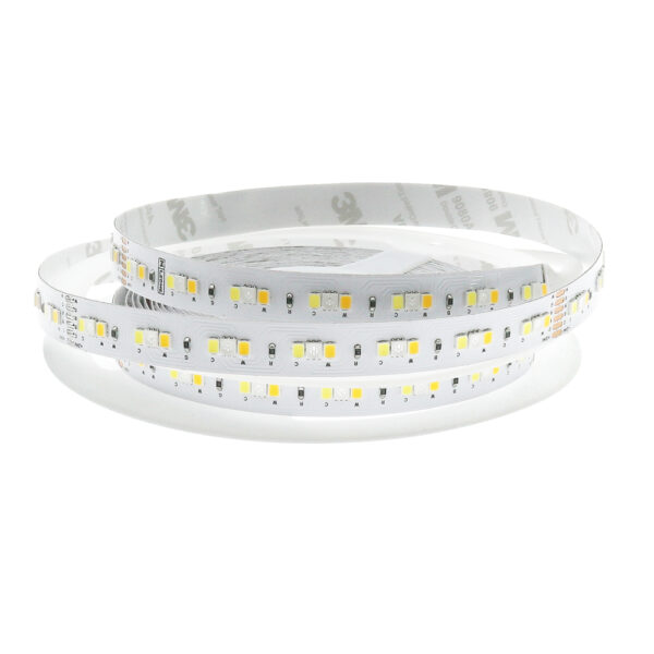 Tira Led 24V Dc Smd2835+3535 Classique Ip20 Rgb+Cct 168 Led/m - 5 Métros - Ledme - LM2473