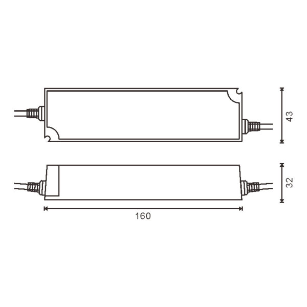 Alimentation pour bandes LED 60W 12VDC IP66 - Ledme - LM2529 – Image 2