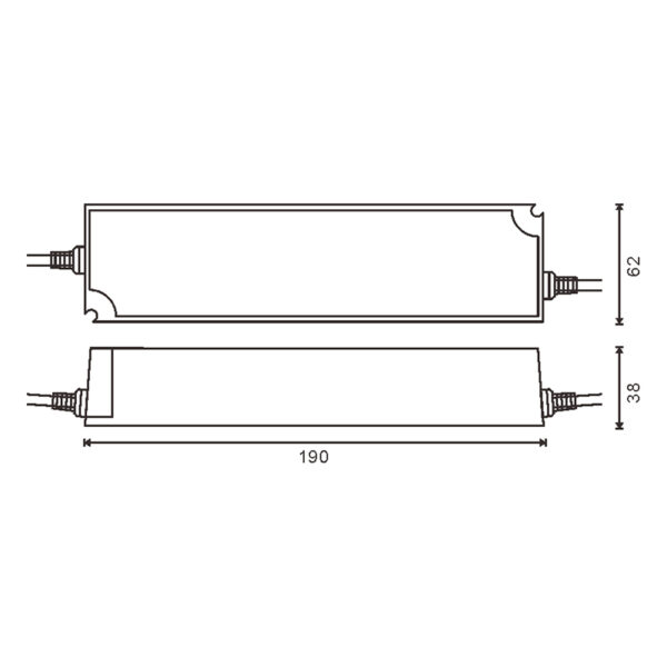 Alimentation pour bandes LED 150W 12VDC IP66 - Ledme - LM2531 – Image 2