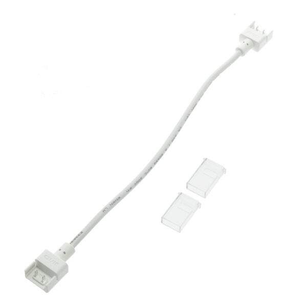 Connecteur intermédiaire avec câble pour Bande LED IP68 10MM sortie 8MM entrée 2PIN - Ledme - LM2924 – Image 3