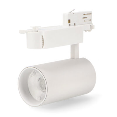 Luminaire sur Rail Led Turin Blanc 30W Triphasé 6000K - Ledme - LM3150