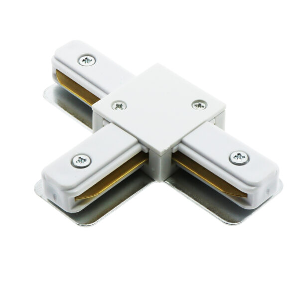 Connecteur en T pour Rail Monophasé Blanc - Ledme - LM3253 – Image 3