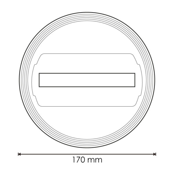 Base encastrable avec rail blanc monophasé - Ledme - LM3262 – Image 2