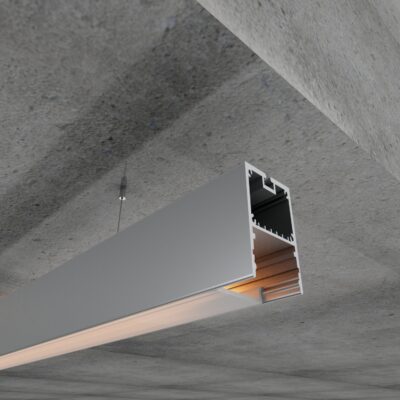 Profilé aluminium Fint 12/24V 2 mètres - DSC - Ledme - LM3367
