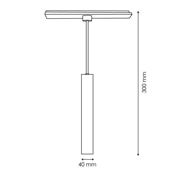 Spot LED Nalaya 8W pour rail magnétique Blanc 48V Série 20mm - DSC 3000K - Ledme - LM3521 – Image 2