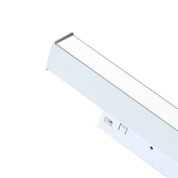 Spot Led Shoiler 10W Pour Rail Magnétique Blanc Série 48V 20mm - DSC 4500K - Ledme - LM3523 – Image 4