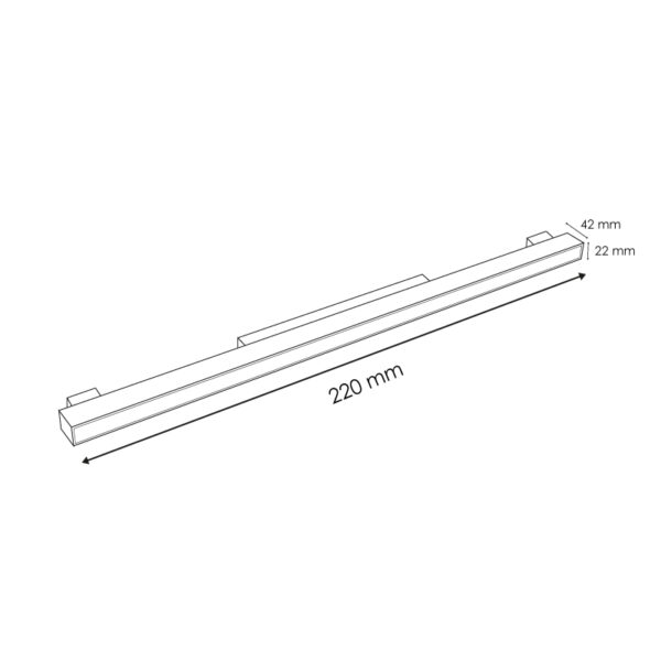 Spot LED Shoiler 18W pour rail magnétique Blanc 48V Série 20mm - DSC 4500K - Ledme - LM3526 – Image 2