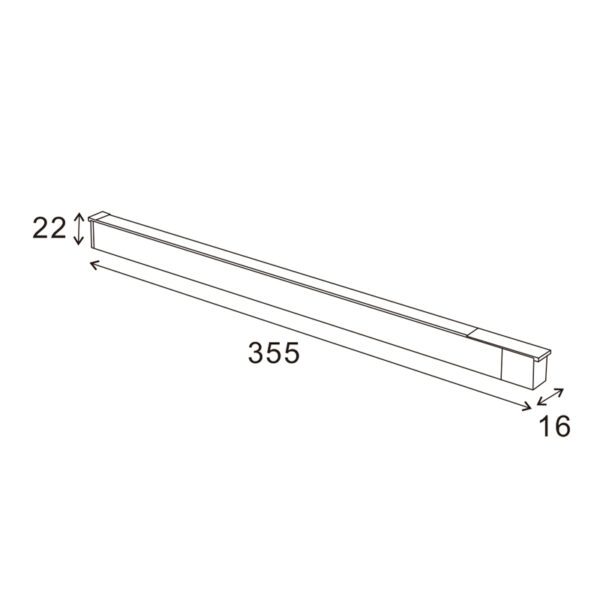 Spot LED Série Lounge 16mm 10W pour rail magnétique noir 48V 3000K - Ledme - LM3601 – Image 2