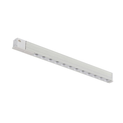 Spot LED Série Couloir 16mm 12W pour rail magnétique Blanc 48V 3000K - Ledme - LM3606