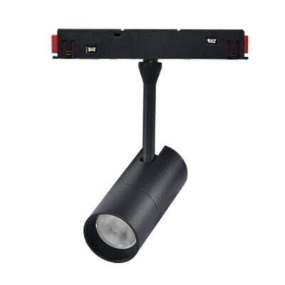Spot LED Série 16mm 7W pour Rail Magnétique Noir 48V 4000K - Ledme - LM3565