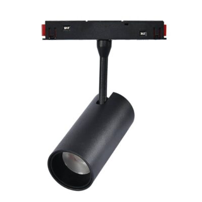 Spot LED Serie 16mm 10W pour rail magnétique Noir 48V 4000K - Ledme - LM3567