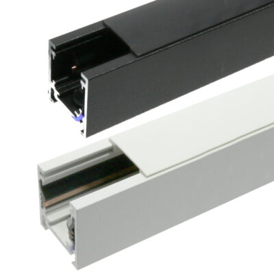 Rail magnétique Série 16mm - 2 mètres Noir - Ledme - LM3575