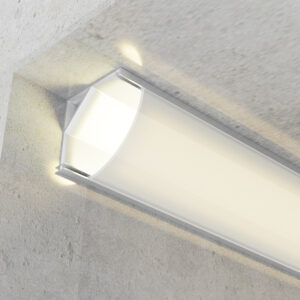 Profilé d'angle en aluminium L - 2 mètres Aluminium - Ledme - LM3713