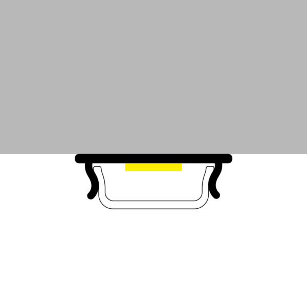 Profilé aluminium flexible - 2 mètres Aluminium - Ledme - LM3737 – Image 3