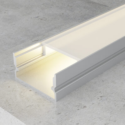 Profilé aluminium Sino - 2 mètres Aluminium - Ledme - LM3753