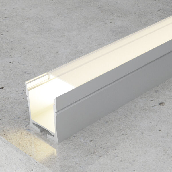 Petit profilé aluminium - 2 mètres Aluminium - Ledme - LM3759