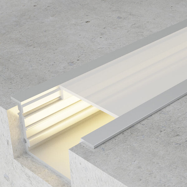 Profilé aluminium Oreb - 2 mètres Aluminium - Ledme - LM3781
