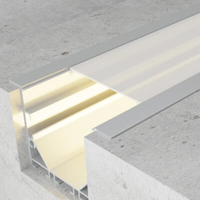 Profilé aluminium Phey - 2 mètres Aluminium - Ledme - LM3785