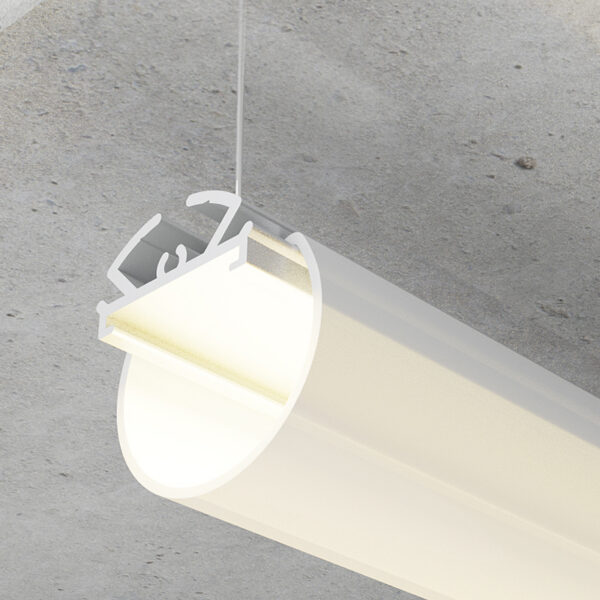 Profilé aluminium Dylan - 2 mètres - Ledme - LM3799