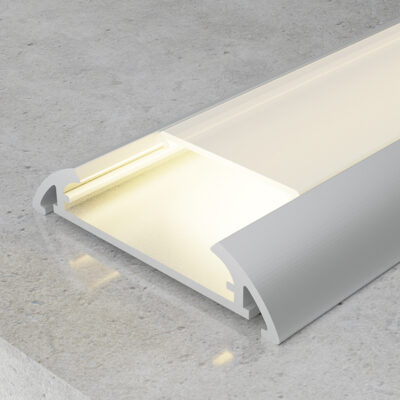 Profilé aluminium Mind - 2 mètres Aluminium - Ledme - LM3807