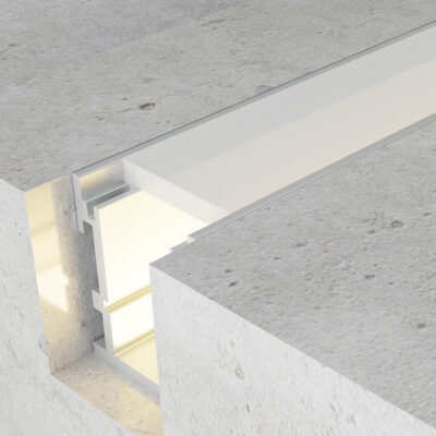 Profilé aluminium Ufeg - 2 mètres Aluminium - Ledme - LM3813