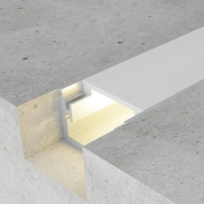 Profilé aluminium Fat - 2 mètres Aluminium - Ledme - LM3815