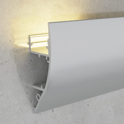 Puis profilé aluminium - 2 mètres Aluminium - Ledme - LM3833