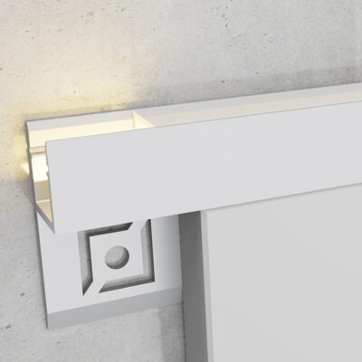 Profilé aluminium Def - 2 mètres Aluminium - Ledme - LM3857