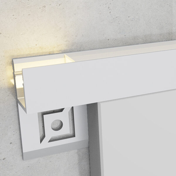 Profilé aluminium Def - 2 mètres Aluminium - Ledme - LM3857