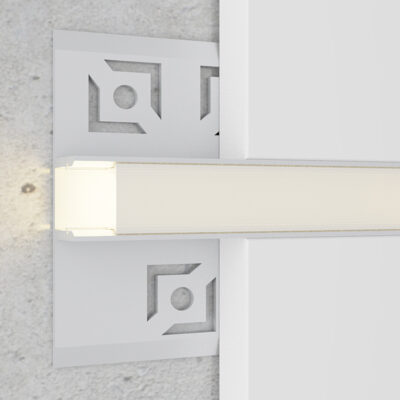 Profilé aluminium Orer - 2 mètres Aluminium - Ledme - LM3861