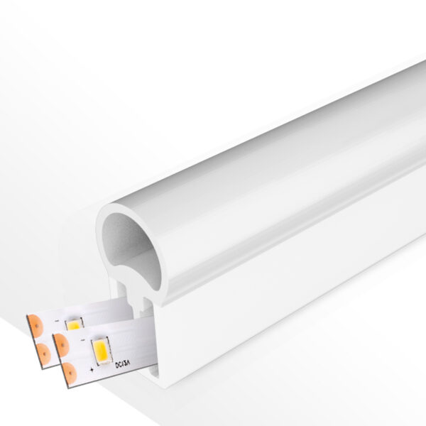 Etui Silicone Arc 22X10 Pour Bandes Led - 20 mètres - Ledme - LM3977