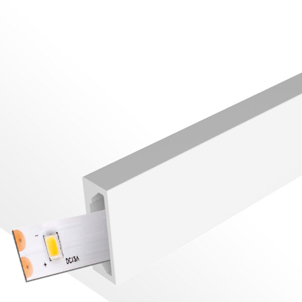 Etui Slim Silicone 8X4 Pour Bandes Led - 20 mètres - Ledme - LM3985
